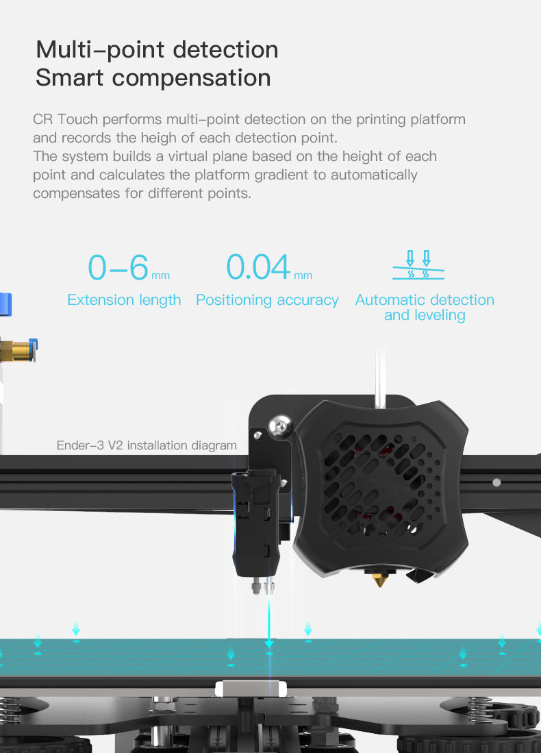 CR Touch Sensor de Auto Nivelación Creality